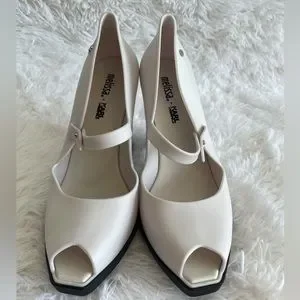 Karl Lagerfeld Shoes Melissa Karl Lagerfeld White Heels Shoes